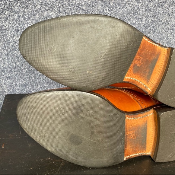 ALLEN EDMONDS Sanford Cap Toe Oxford Lace-up Dress Shoes - Picture 7 of 15